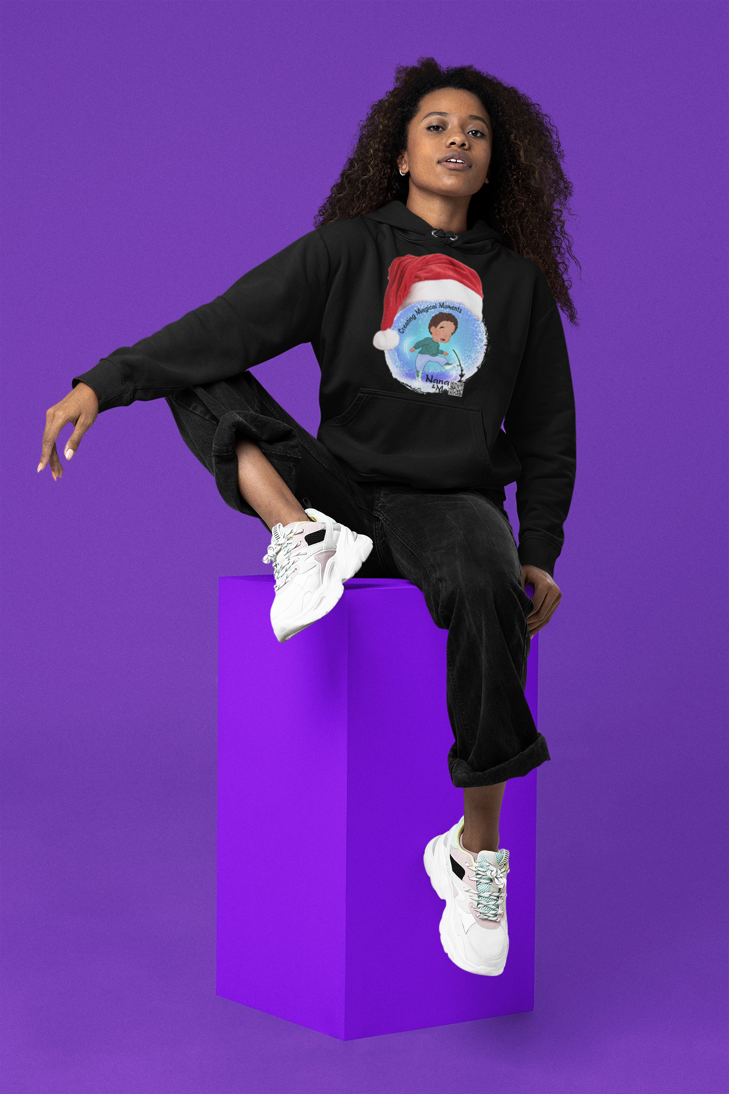 "Santa Hat" - Unisex Tshirts. The Nana Experience