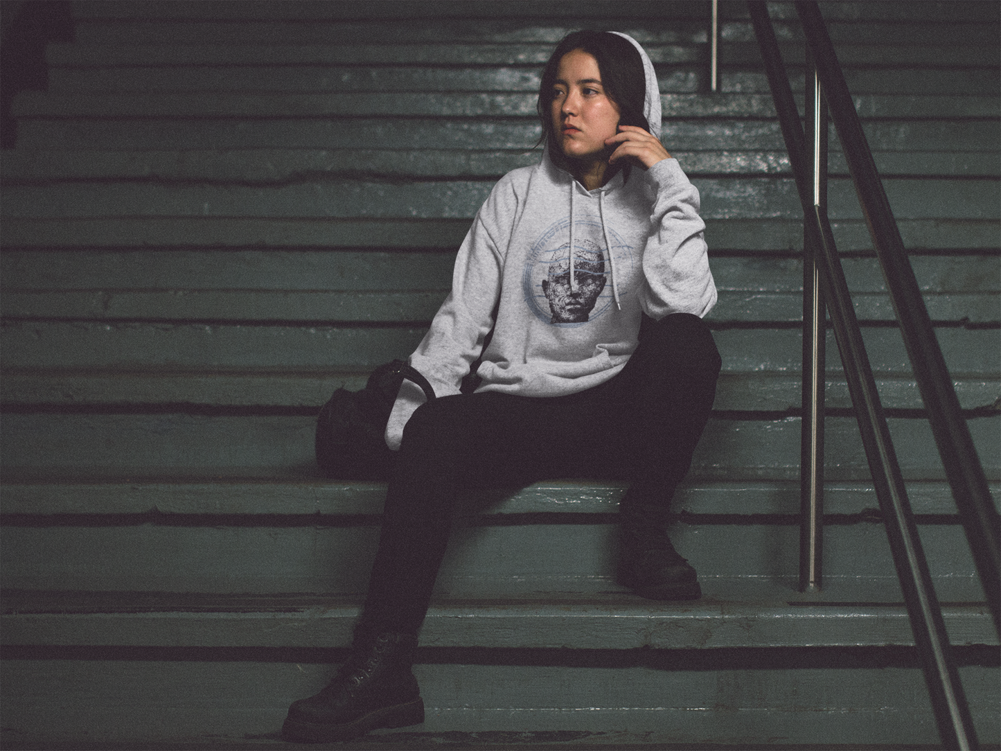 "Minds Deep Like Rivers" - Unisex Graphic Hoodie T-Shirt