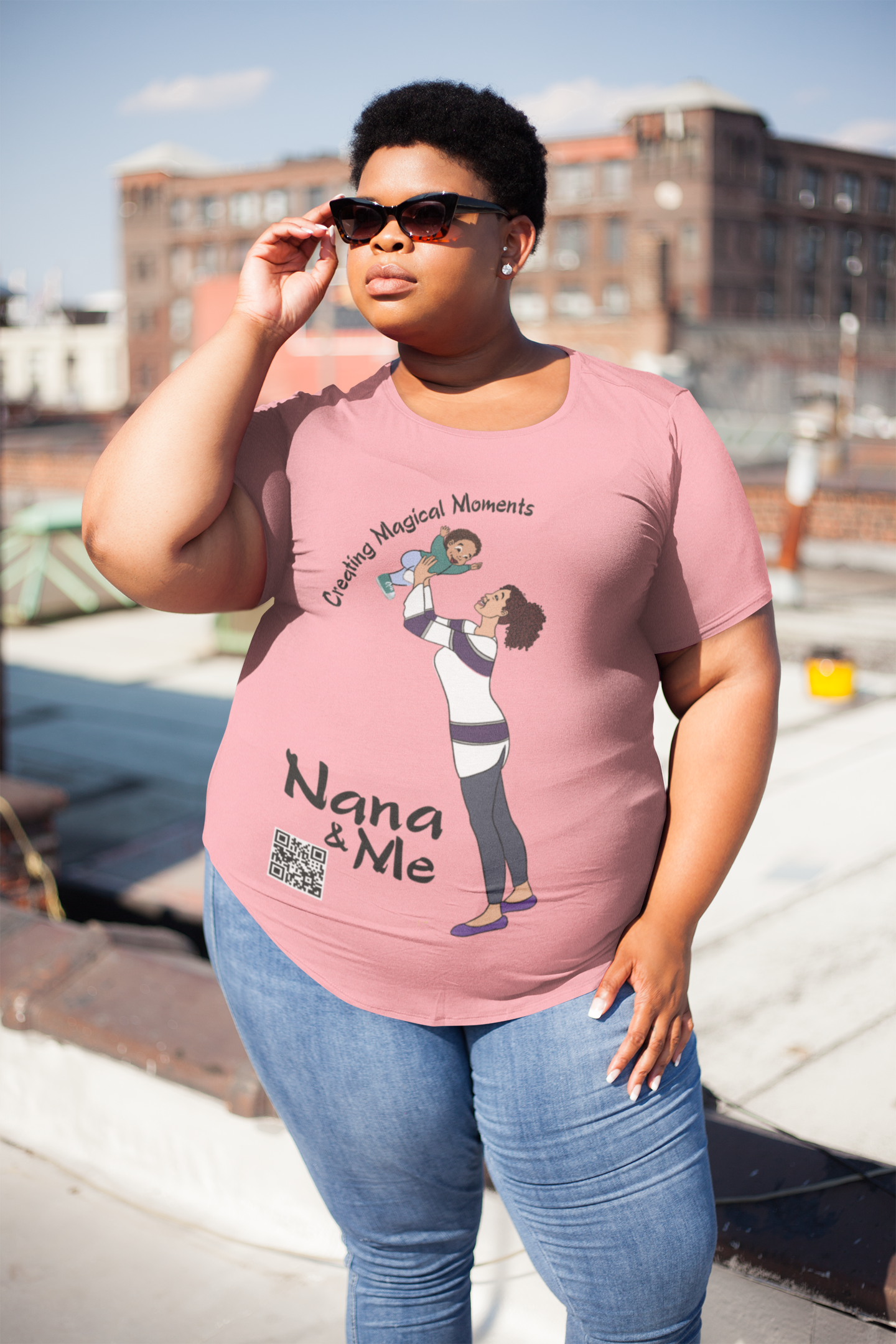 "Hold Me" - Unisex Tshirts. The Nana Experience