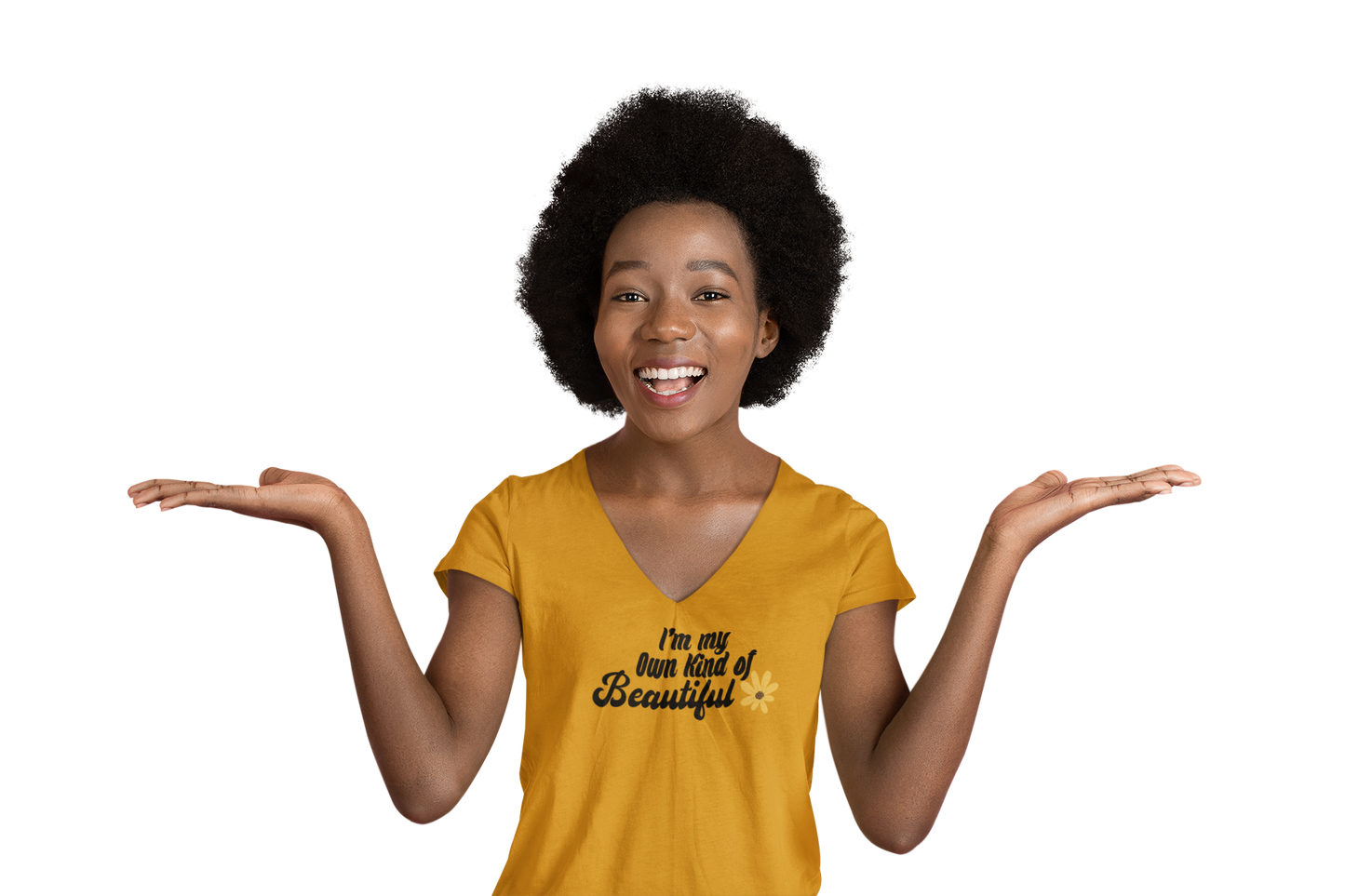 "I'm my own kind of Beautiful" V-neck