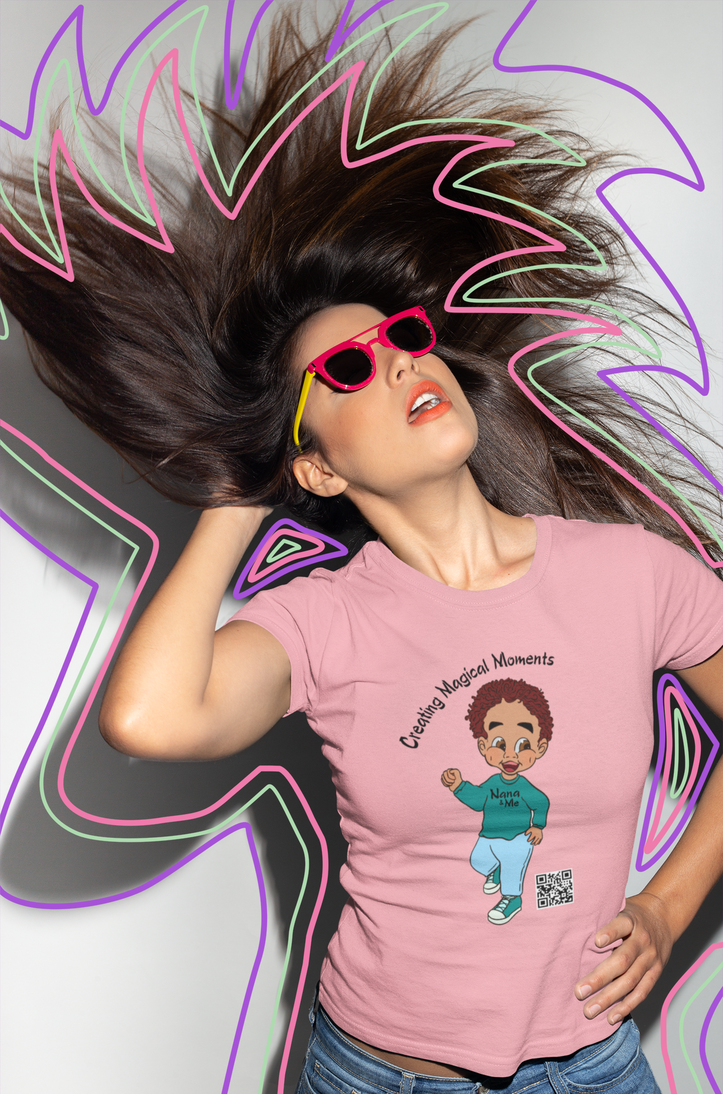 "Me" - Unisex Tshirts. The Nana Experience