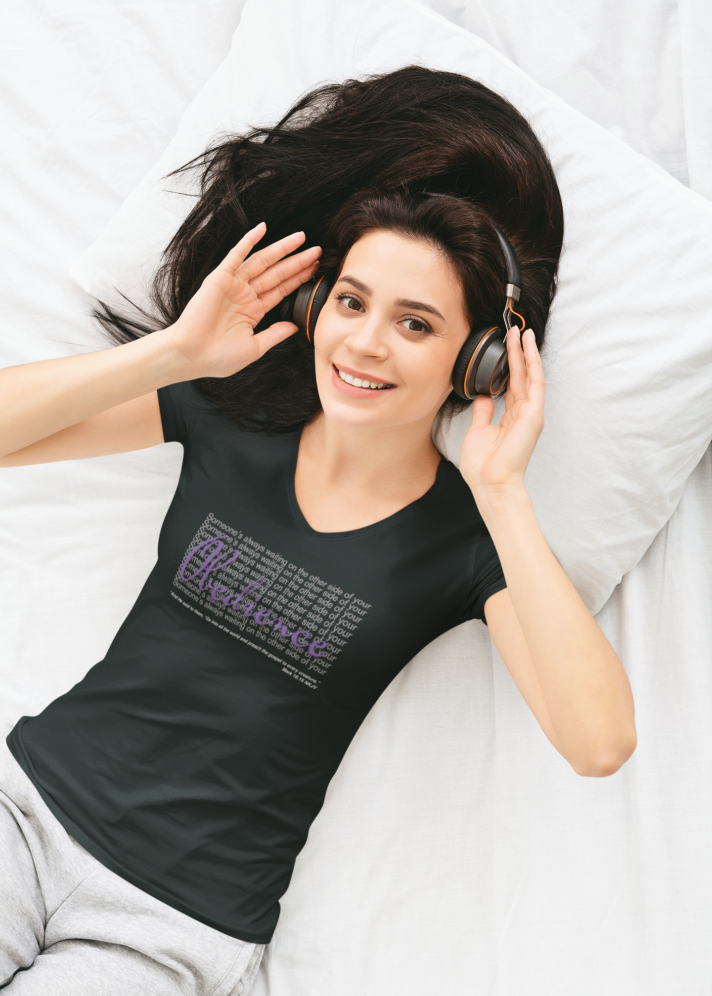 "Someone's always waiting on the other side of your obedience" - Women's Tee