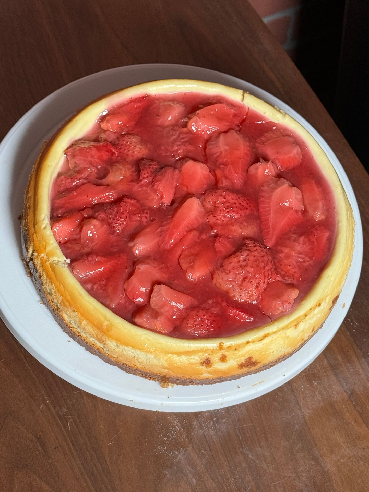 Sweet Pea Baking Cheesecake