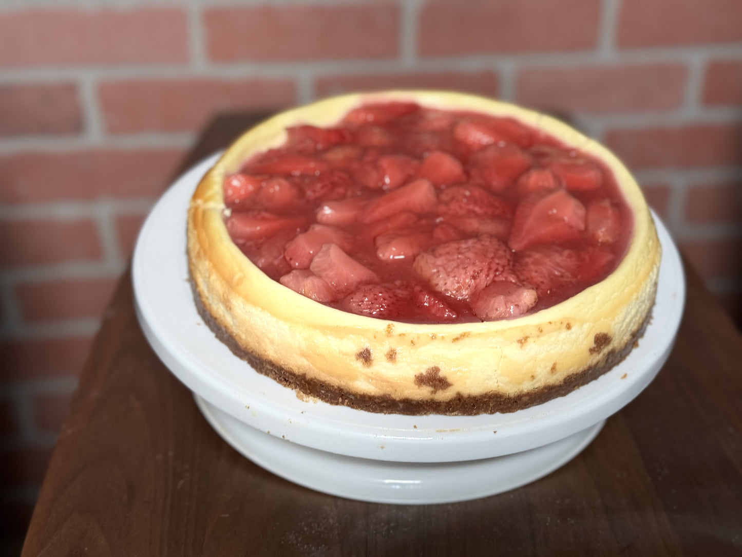 Sweet Pea Baking Cheesecake