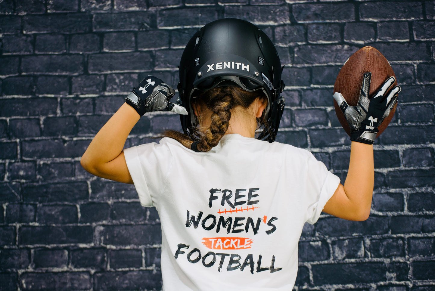 Free Women's Tackle Football - "Unisex Tshirt" (Youth)