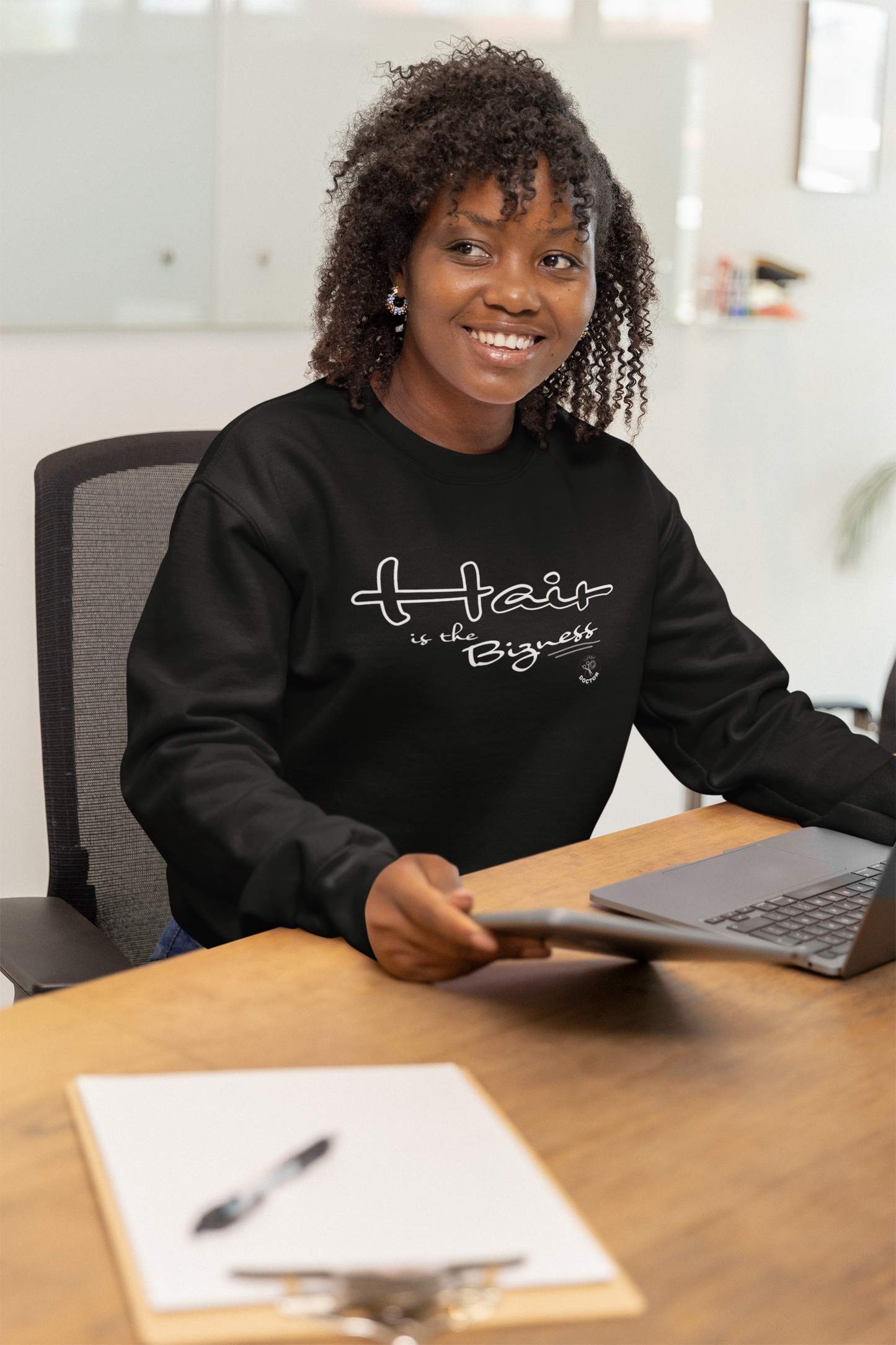 "Hair is The Business" - Unisex Hoodie