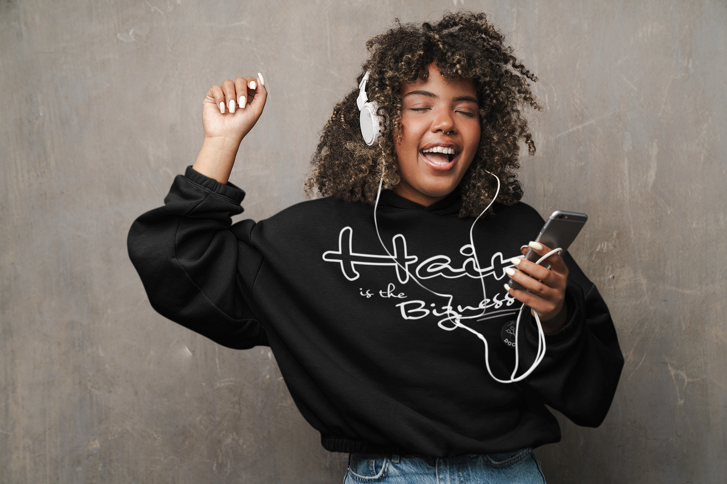 "Hair is The Business" - Unisex Hoodie