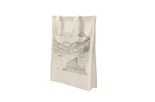 Mountain Landscape Tote