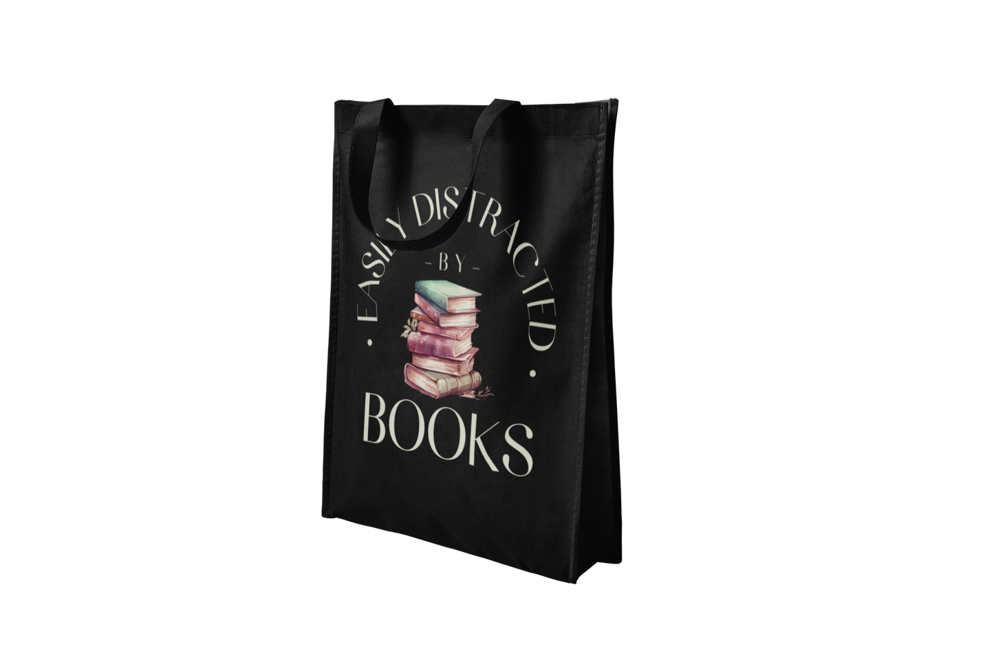 Easily Distracted by Books Tote