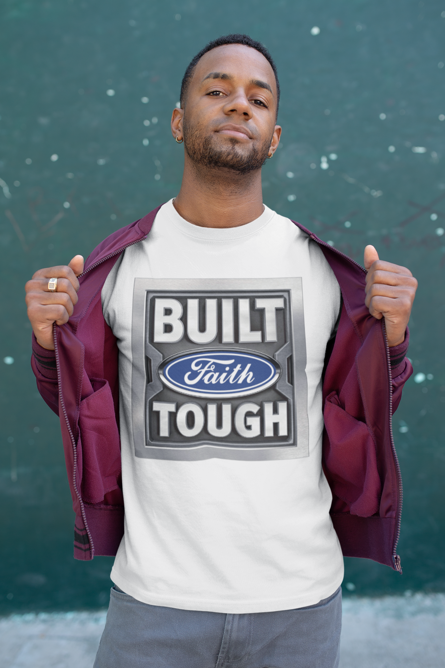 "Faith Built Tough" - Unisex T-shirt, Tank, and Hoodie