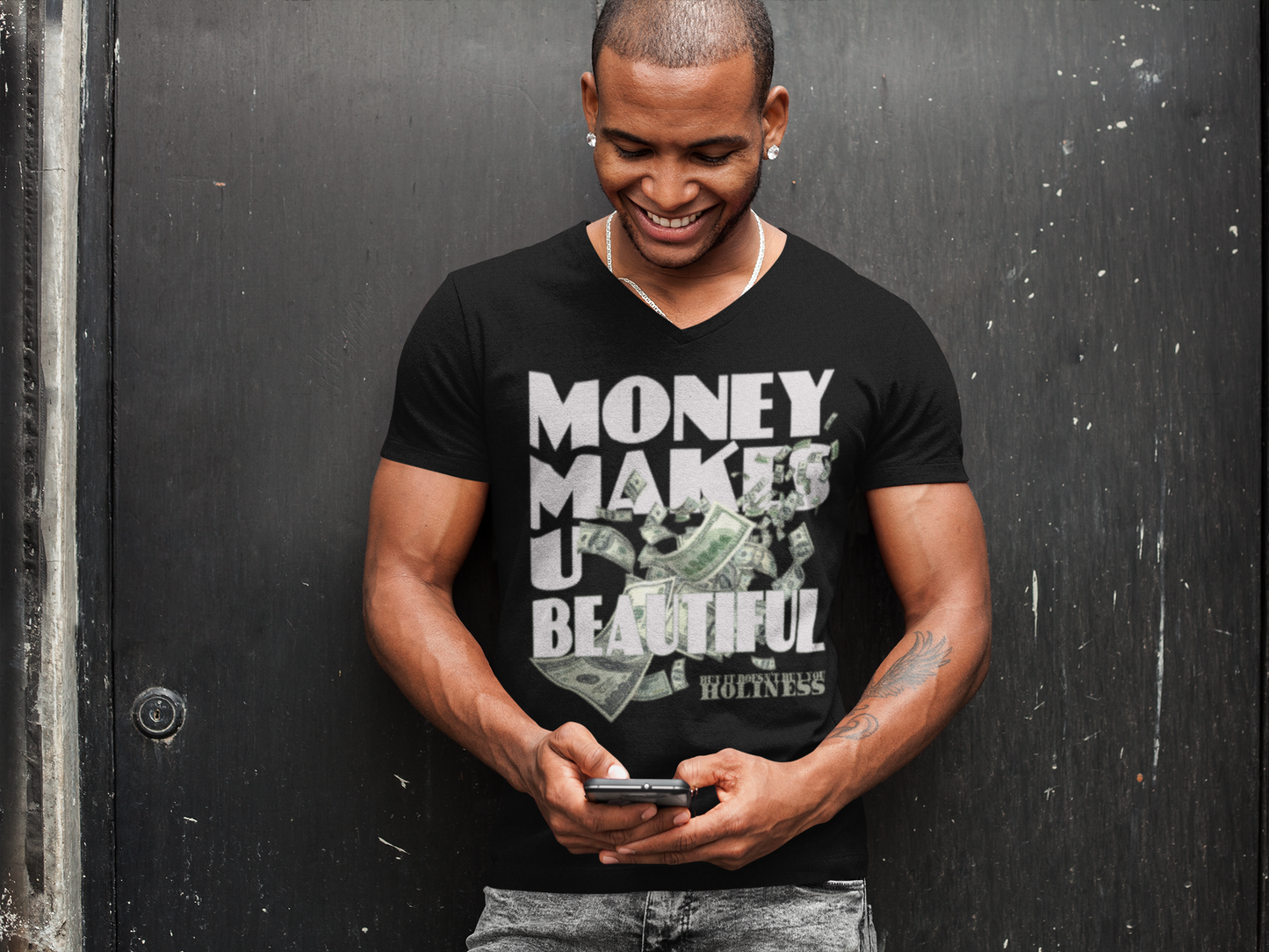 "Money Makes You Beautiful" - Unisex Tshirt, Tank, Hoodie