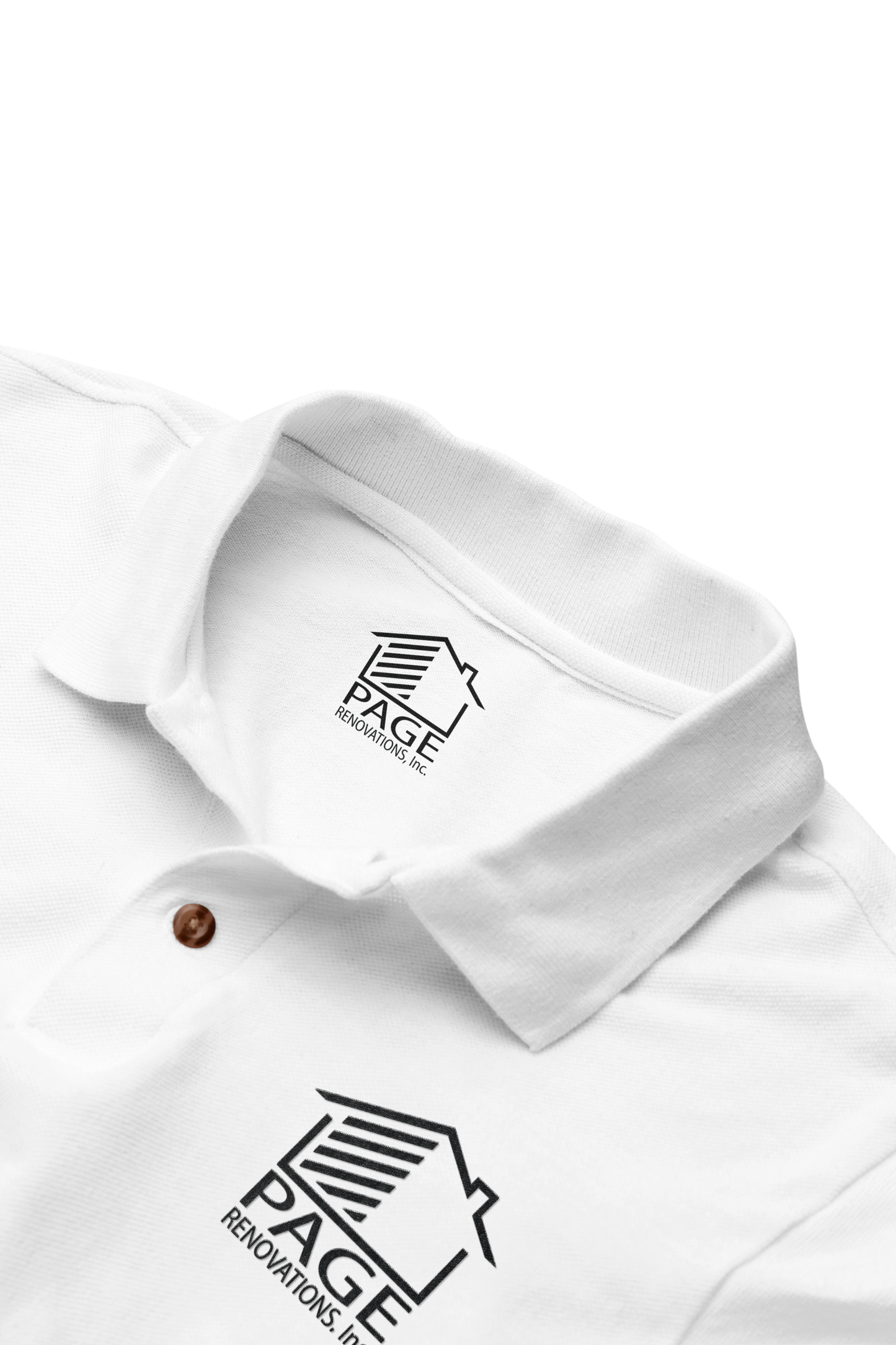 Men & Women's "Short sleeve Polo" from Page Renovations