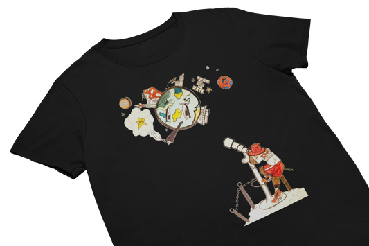 "Moon" - Unisex T-shirt (Athletic/fitted cut)