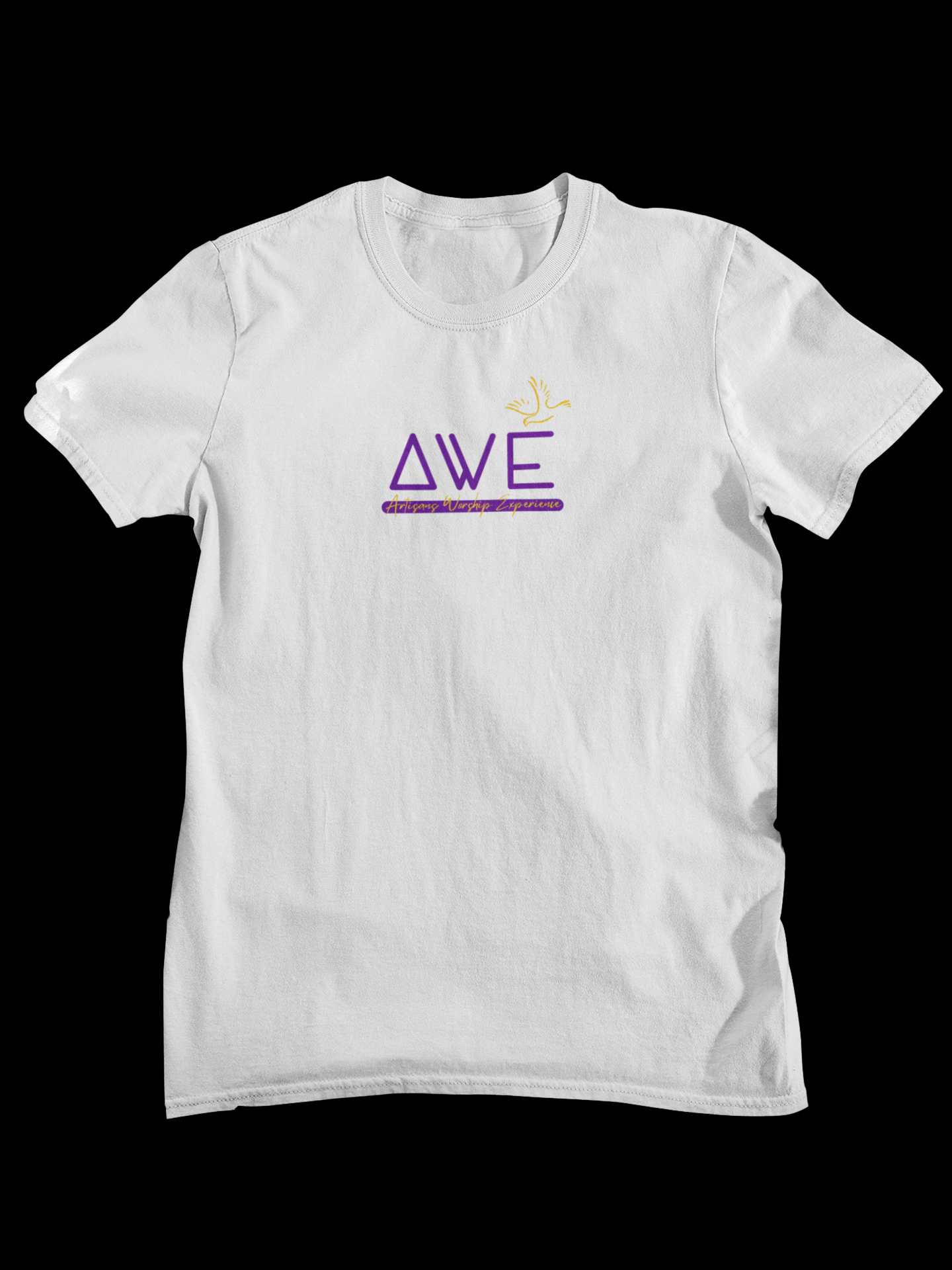 "Artisans Workshop Experience" (Purple/gold) - Unisex Crew Neck Tee