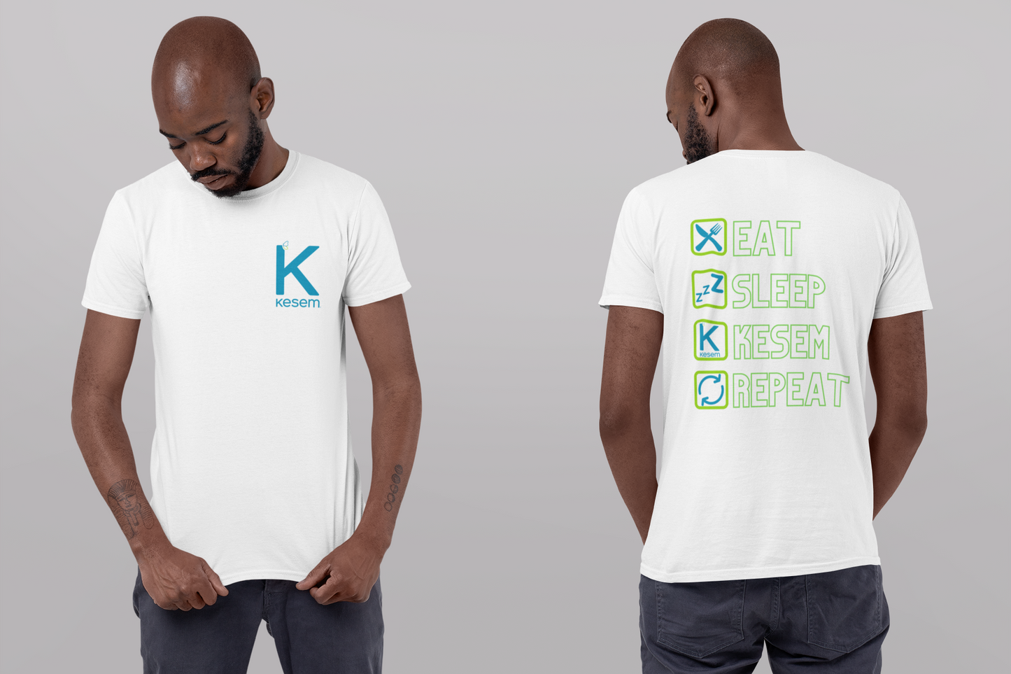 "Eat, Sleep, Kesem, Repeat" - Unisex Tshirts