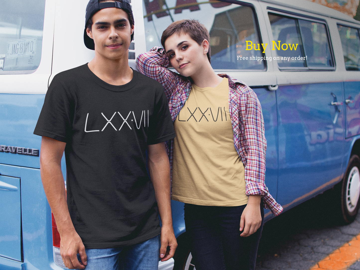 "LXX.VII" 707 Collection" - Unisex Tshirts