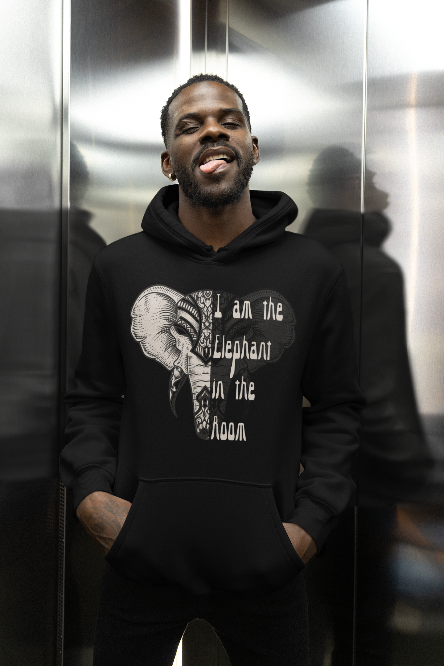 "I Am the Elephant in the Room" - Unisex Hoodie