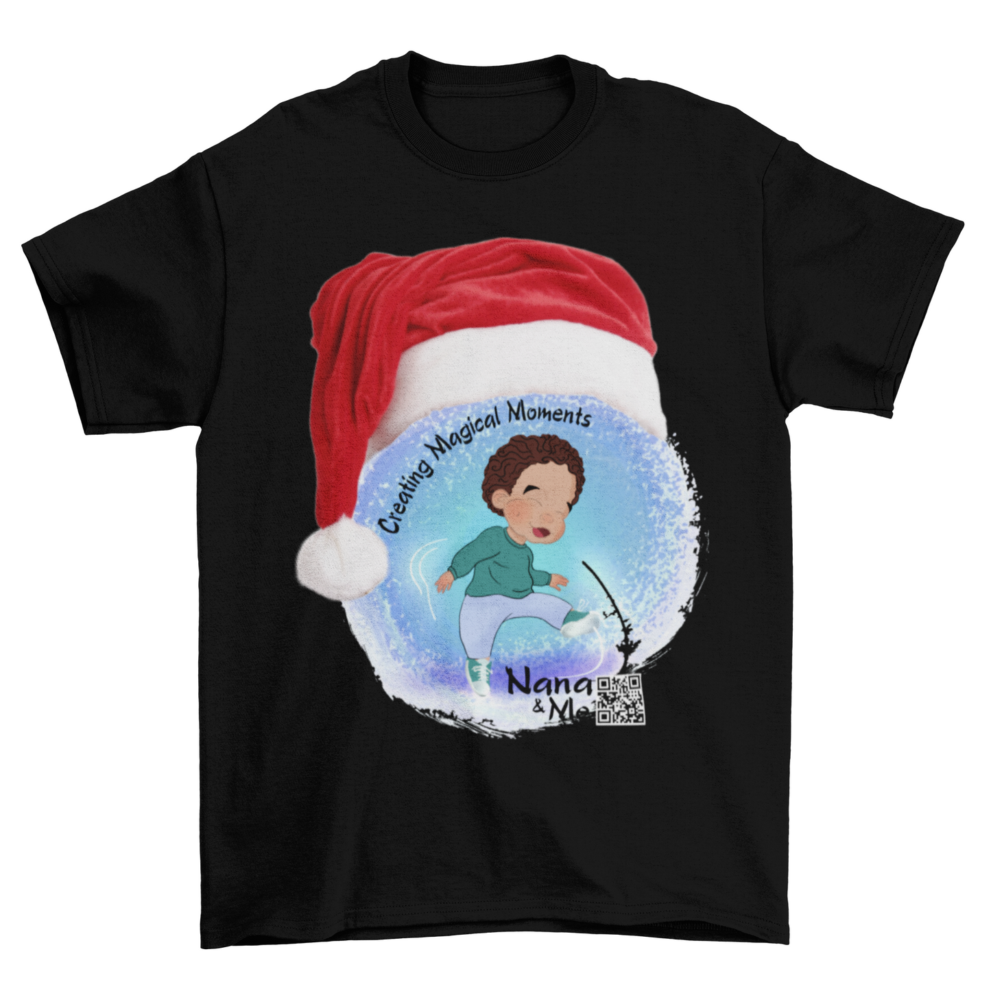 "Santa Hat" - Unisex Tshirts.  The Nana Experience