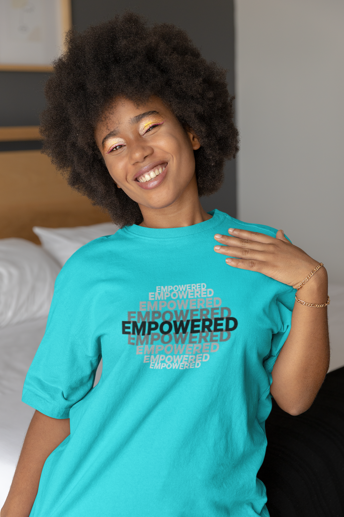 "Empowered (Horizontal Graphic)" - Unisex Tshirt or Hoodie