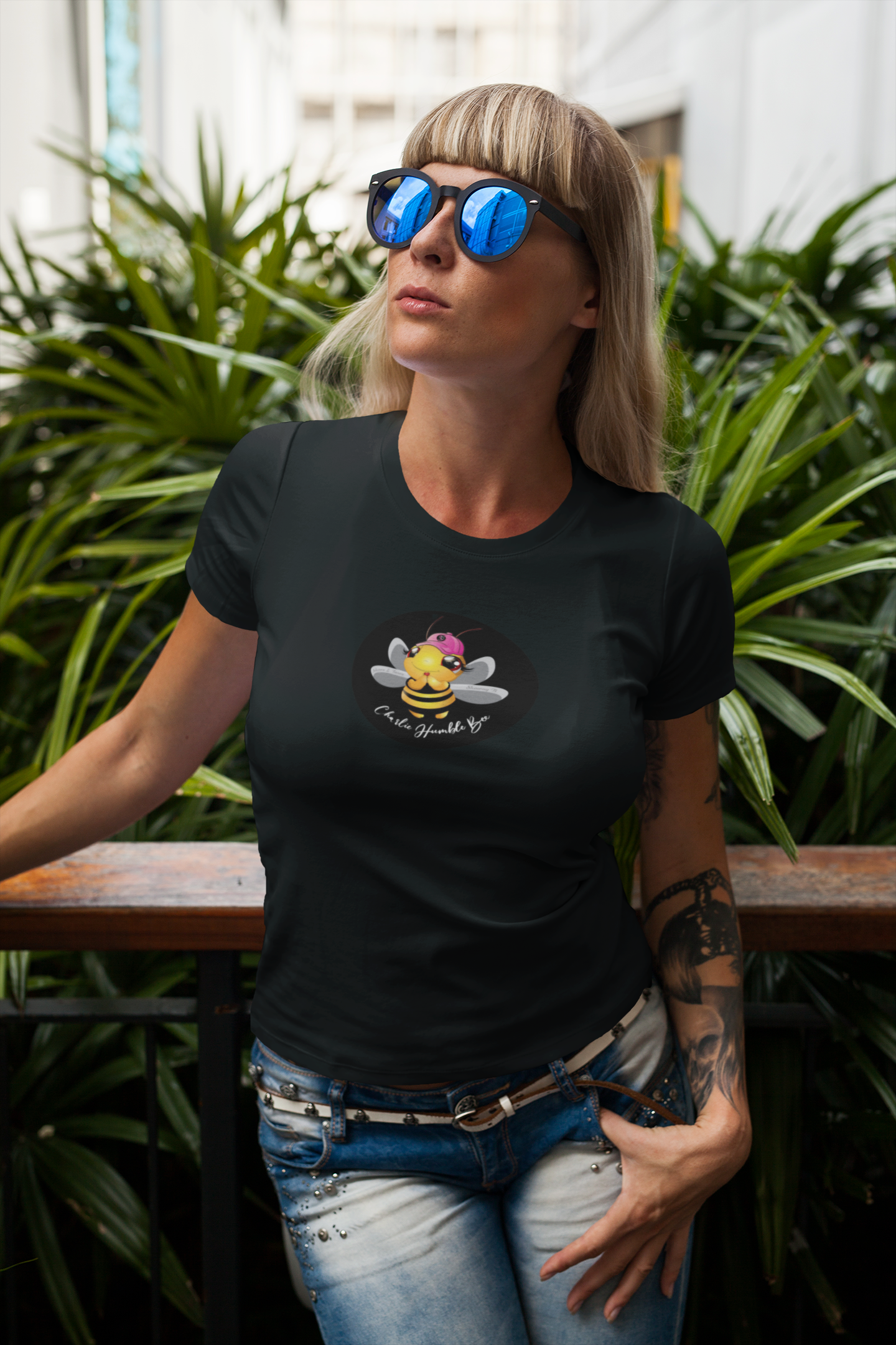 "Charlie Humble Bee" - Unisex Tshirts