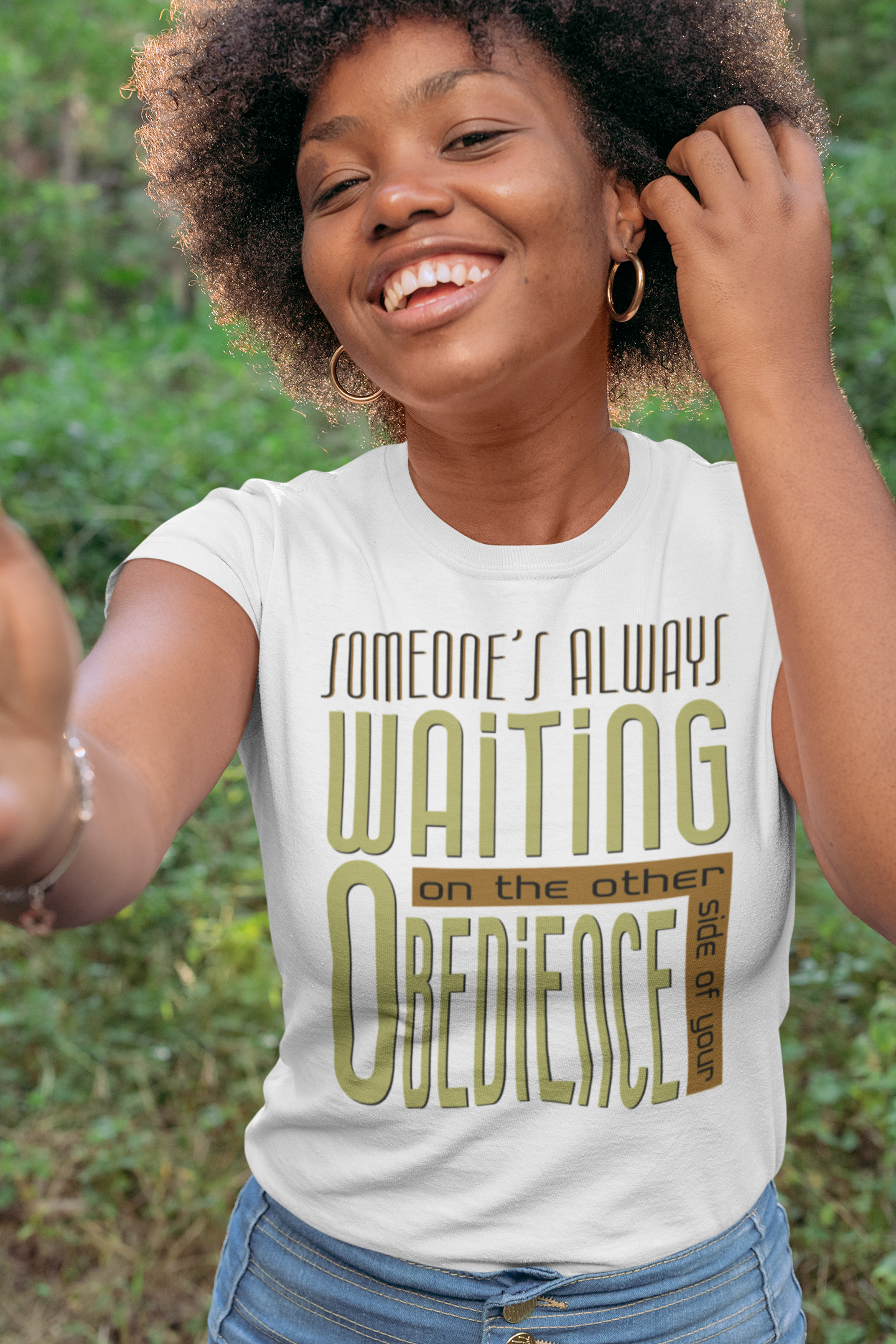 "Someone's always waiting..." - Unisex Crew Neck Tee